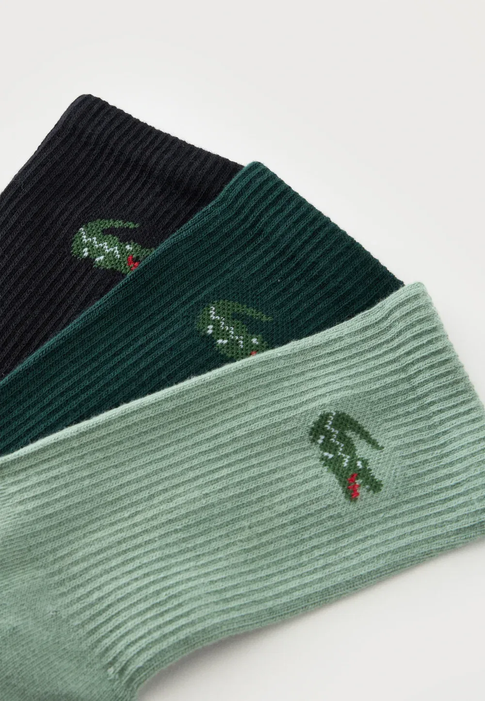 Chaussettes au mollet унисекс, 6 пар носков Lacoste, Multi-Coloured — фото 2