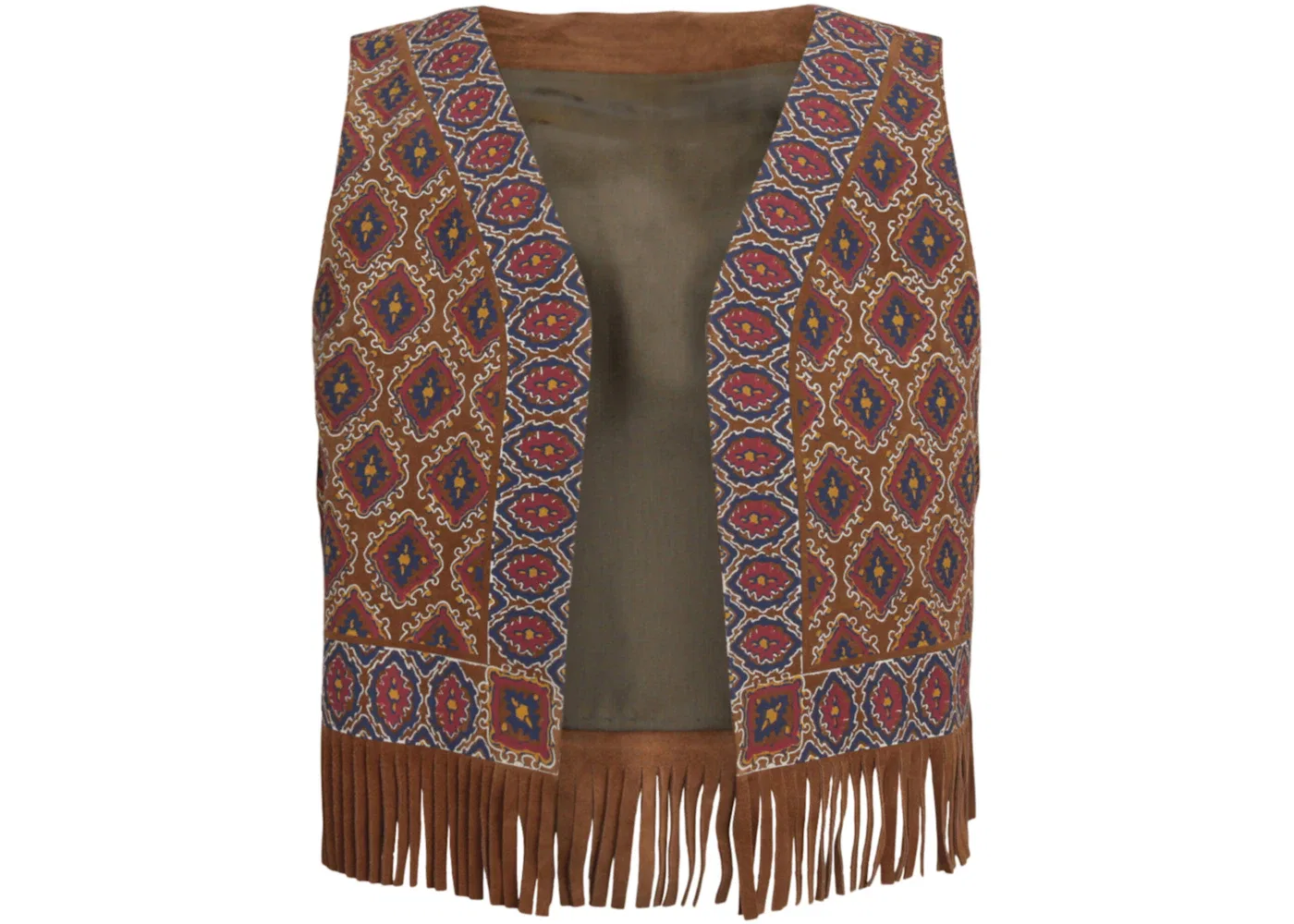 Мужской жилет с принтом Vest Gucci, Medium Brown