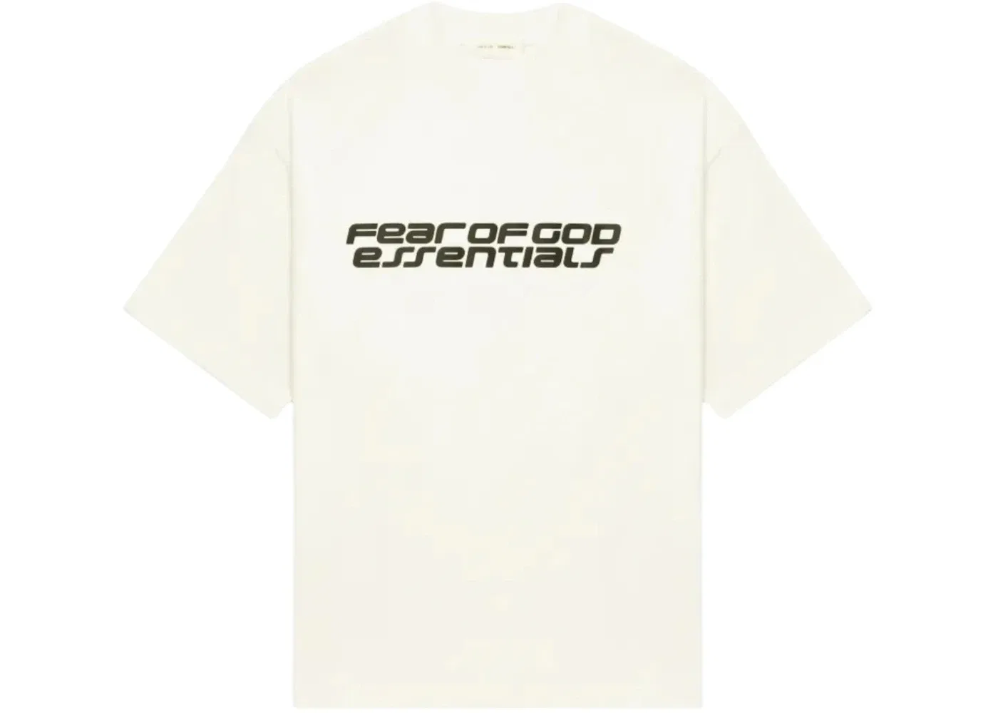 Мужская футболка с коротким рукавом Fear of God Essentials 90's Short Sleeve Tee, Ivory