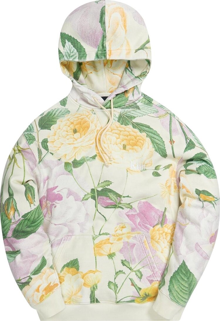 

Худи Kith Peony Print Hoodie 'Yellow', желтый