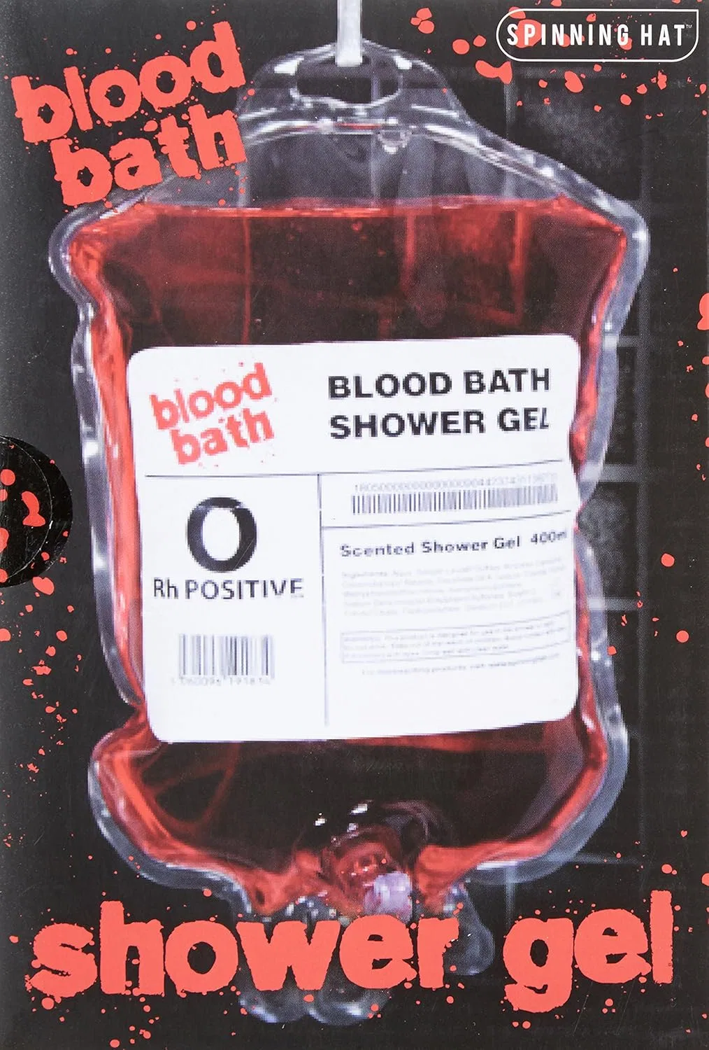 Гель для душа Blood Bath, Spinning Hat, 400 мл, Красный — фото 2