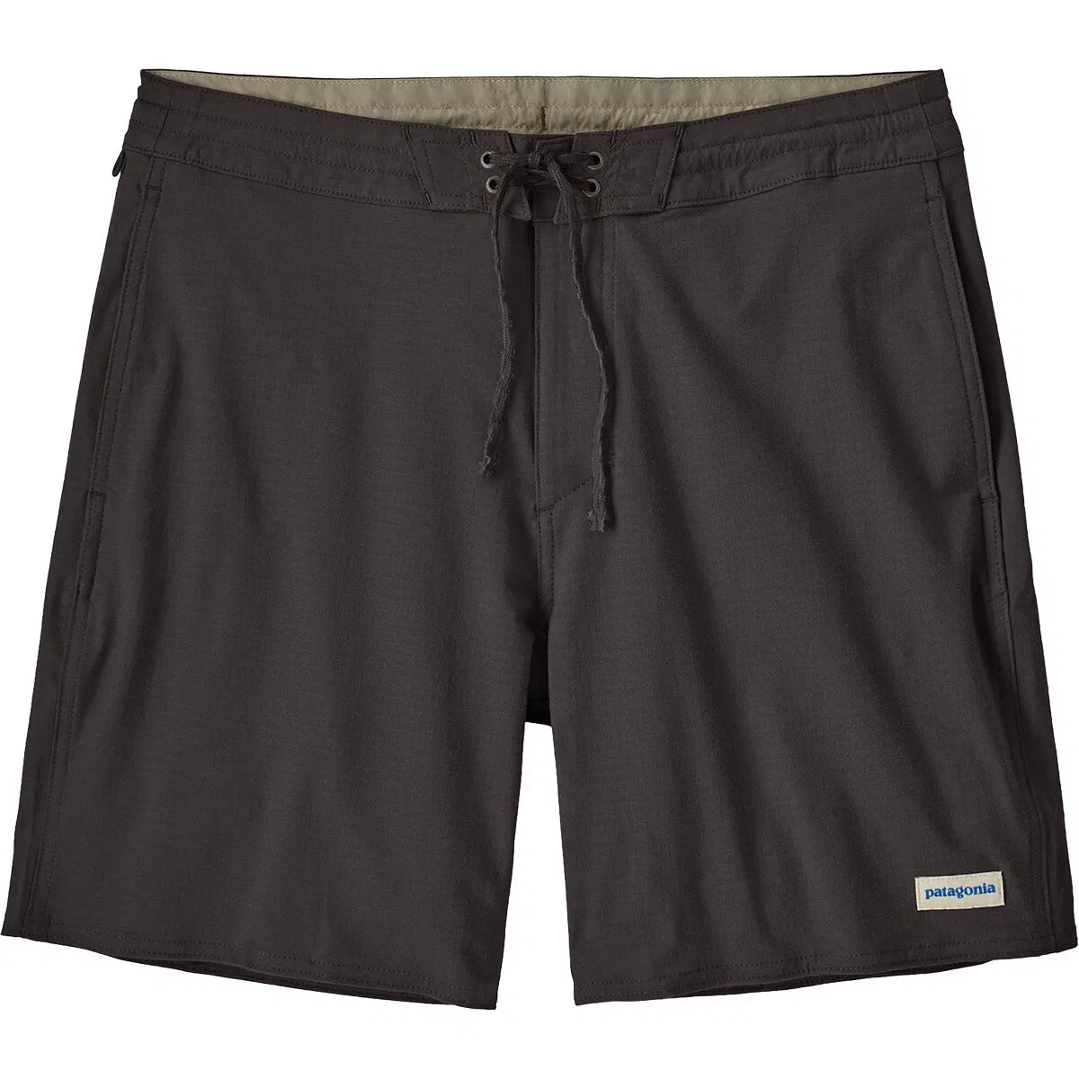 Мужские шорты с четырехсторонней растяжкой Home waters natural hybrid 18in short Patagonia, черный