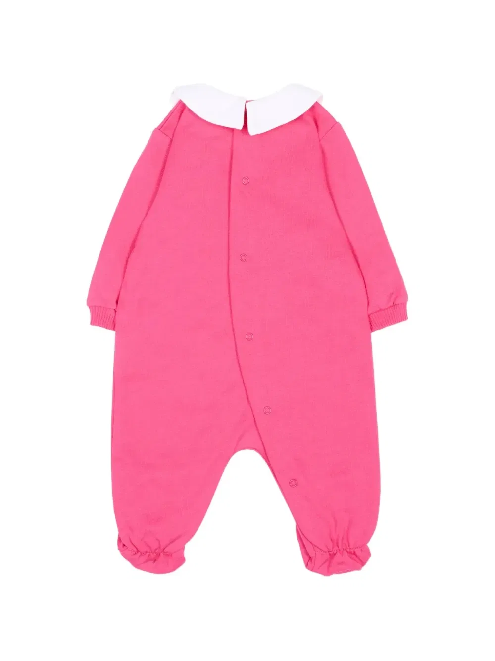 Пижама с круглым ворником Teddy Bear Moschino Kids, розовый — фото 2