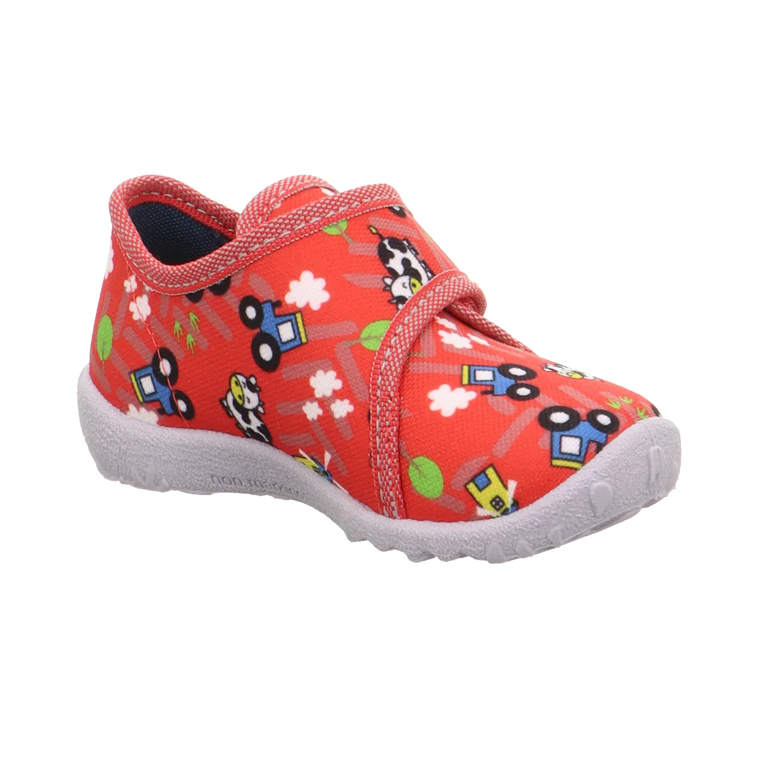 Домашние тапочки закрытые SPOTTY Superfit, красный — фото 2
