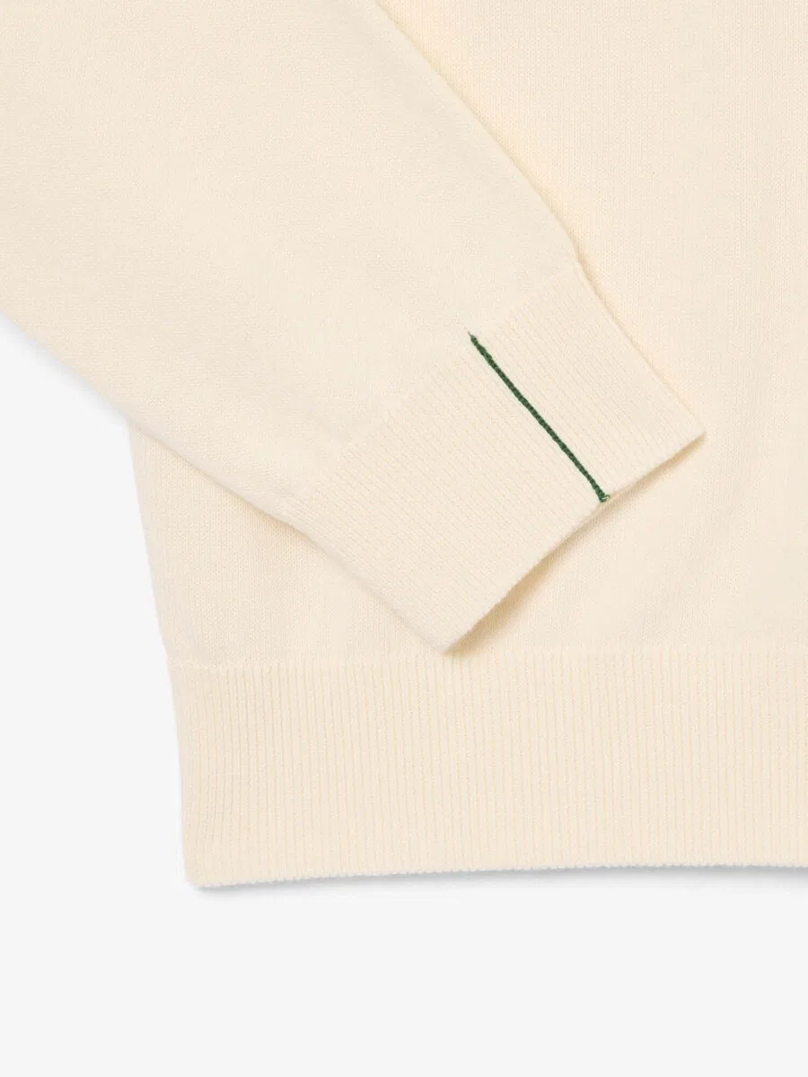 Толстовка LACOSTE 'Basic' бежевого цвета — фото 4