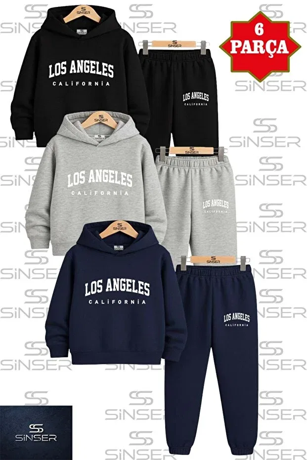 Детский комплект спортивных костюмов Ss Sinser, Gray Navy Blue