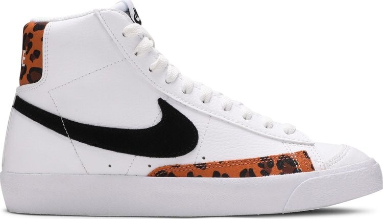 

Кроссовки Nike Blazer Mid '77 GS 'White Leopard', белый