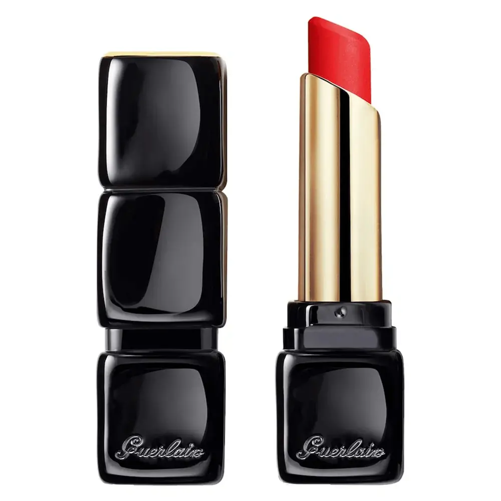 

Губная помада Guerlain KissKiss Tender Matte, красный