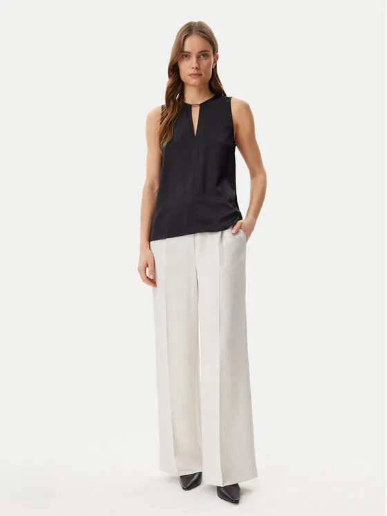 Топ regular fit Calvin Klein, черный — фото 2