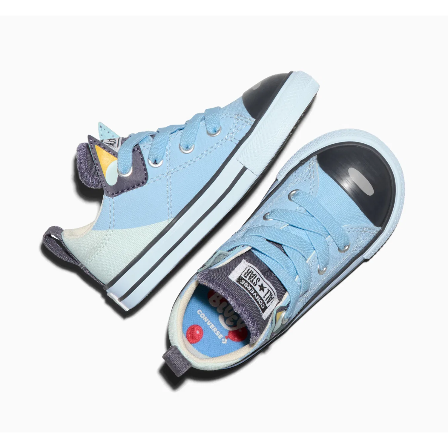 Детские кеды с шнуровкой Converse Chuck Taylor All StarBLUEY Madison, Blue — фото 2