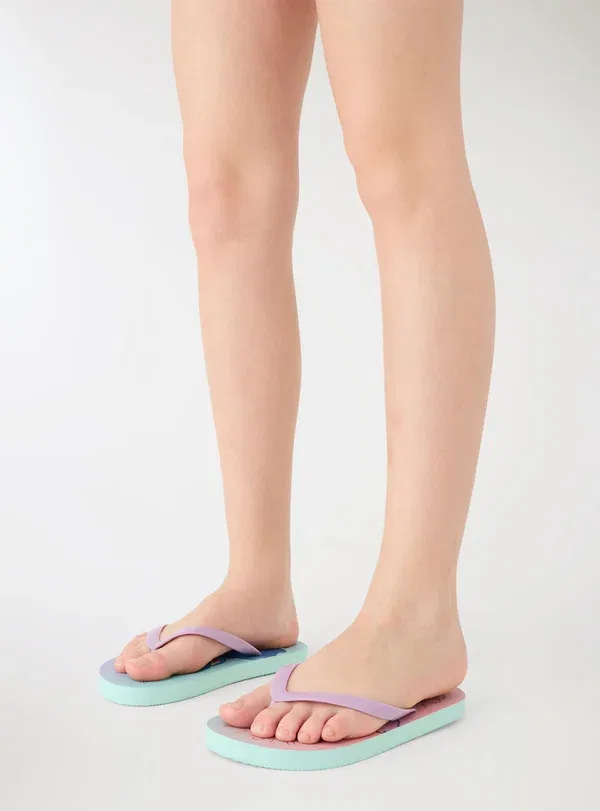 Босоножки с принтом Pool shoes Terranova, Lilac, сиреневый