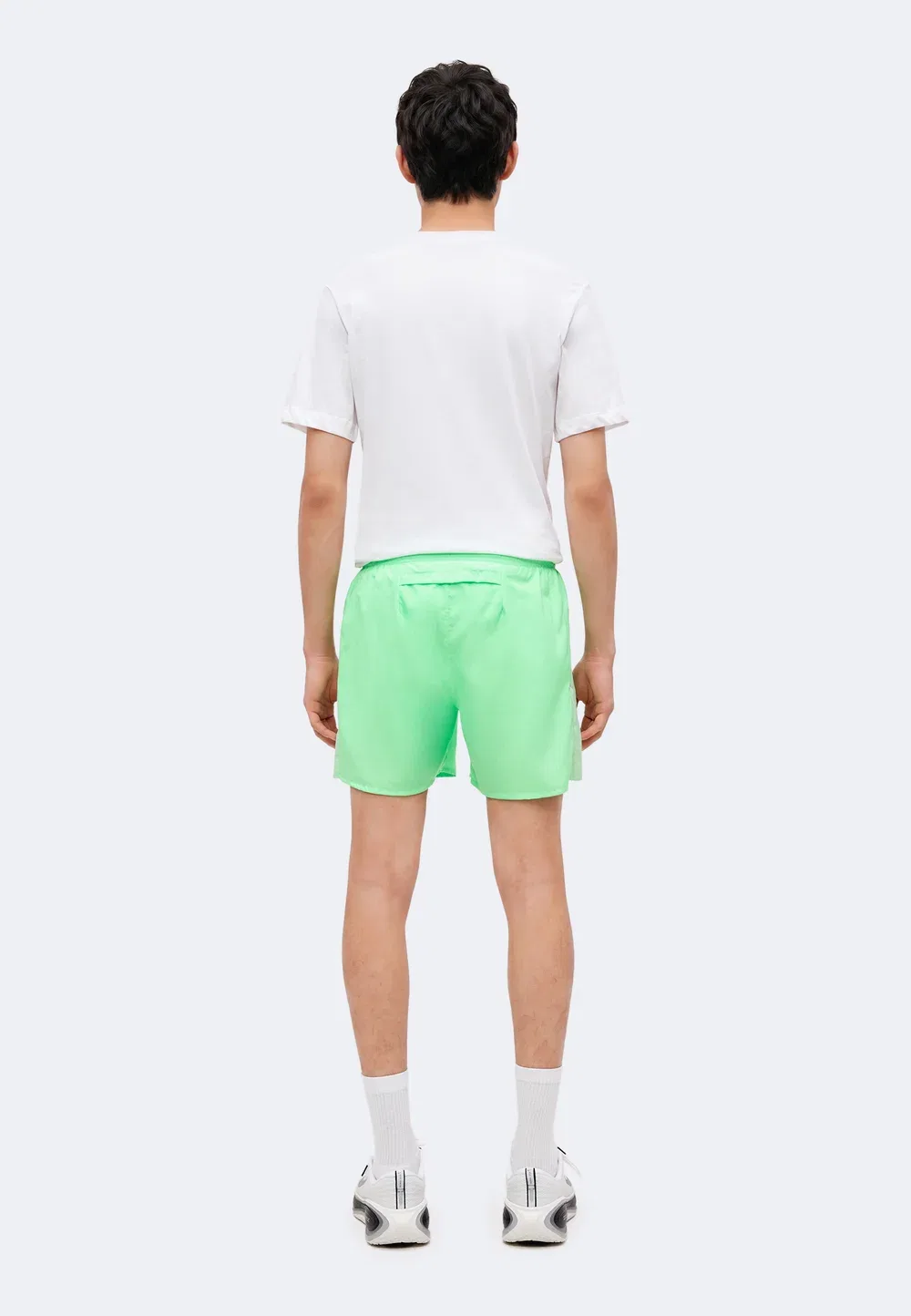 Шорты Miler - шорты 2-в-1 Nike Performance, Illusion Green/Cucumber Calm/Reflective Silver-Coloured — фото 3