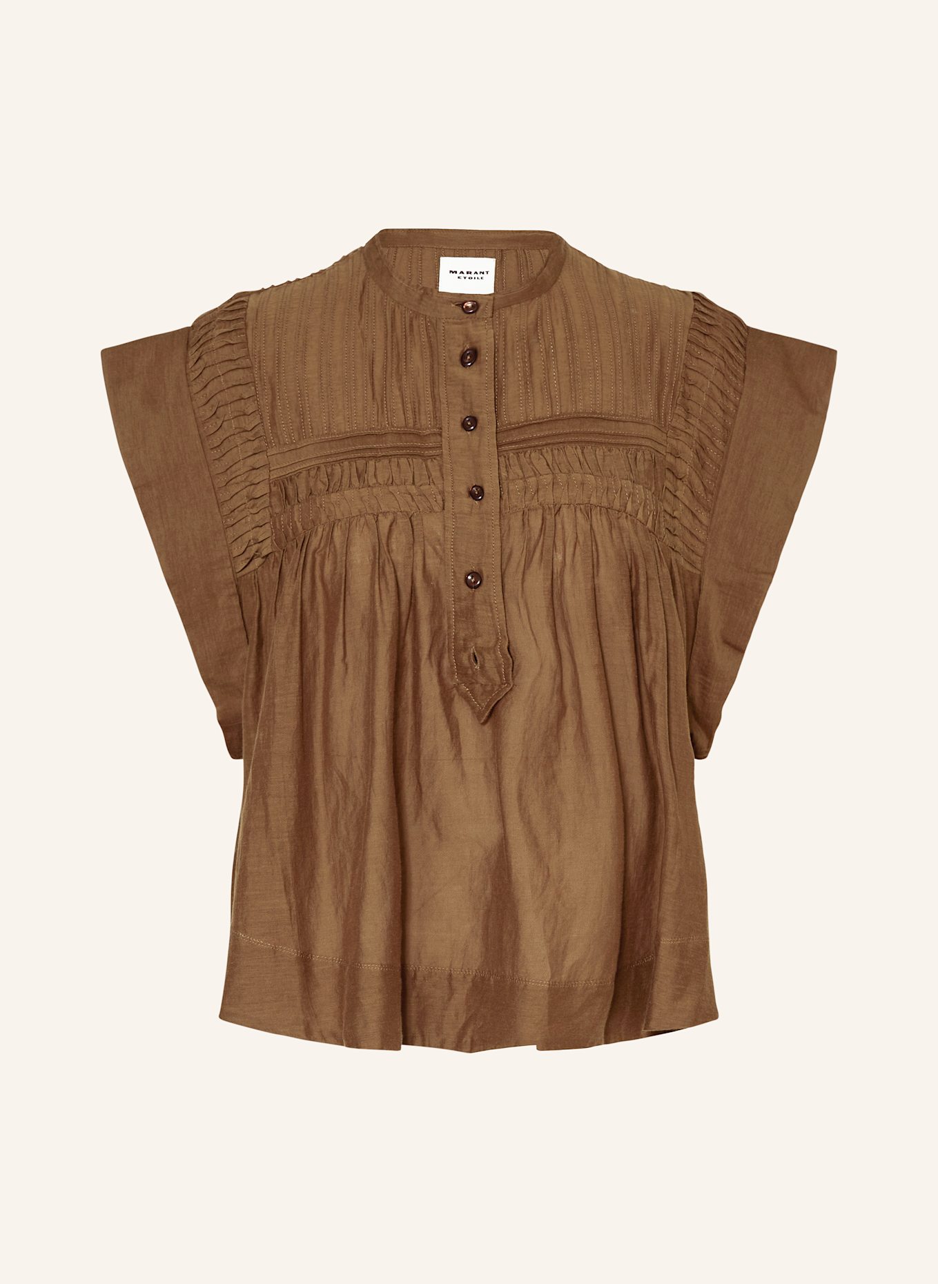 

Блузка рубашка leaza Marant Étoile, хаки