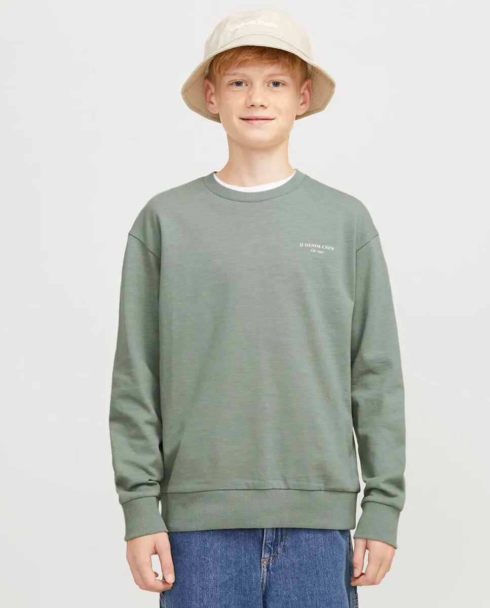 

Толстовка свободного кроя для мальчиков Jack & Jones, зеленый