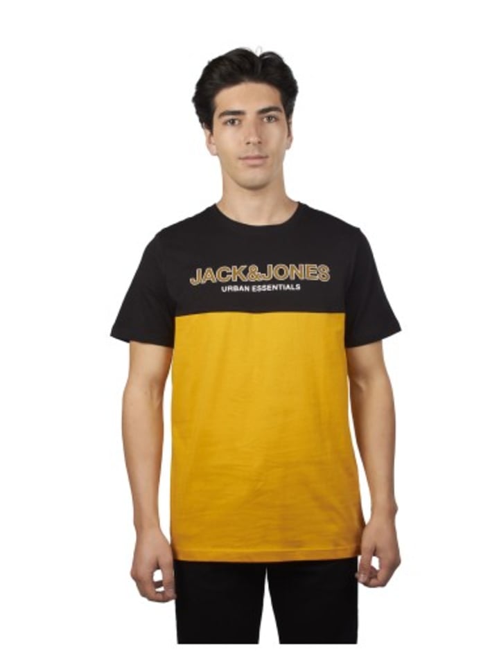 

Футболка Jack & Jones, желтый