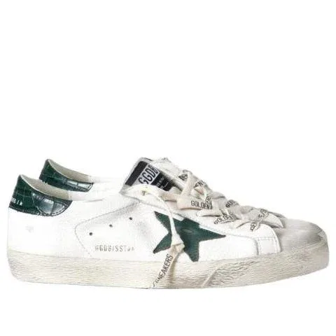 Кроссовки Golden Goose Super-Star 'White Green' GMF00101-F008113-10502, белый — фото 2