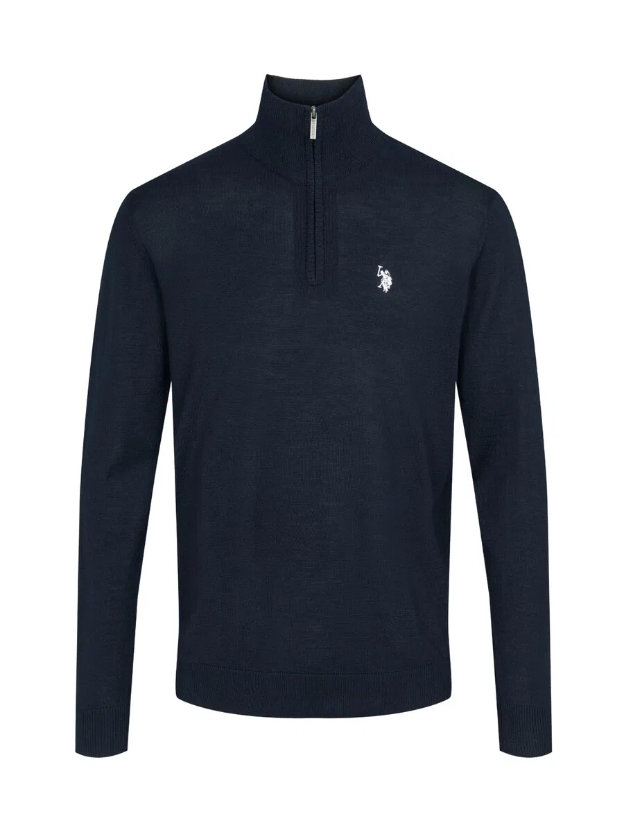 Свитер U.S. Polo Assn. 'UMMason' сапфирового цвета