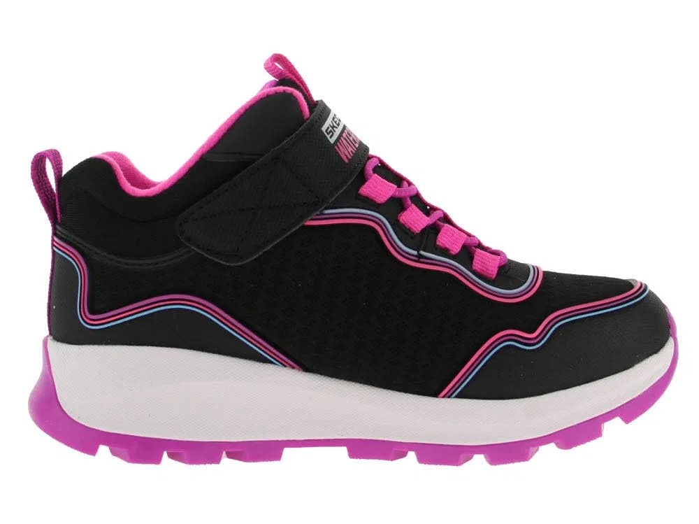Детские ботинки для девочек водостойкие Storm Blazer Skechers, Black Multi — фото 4