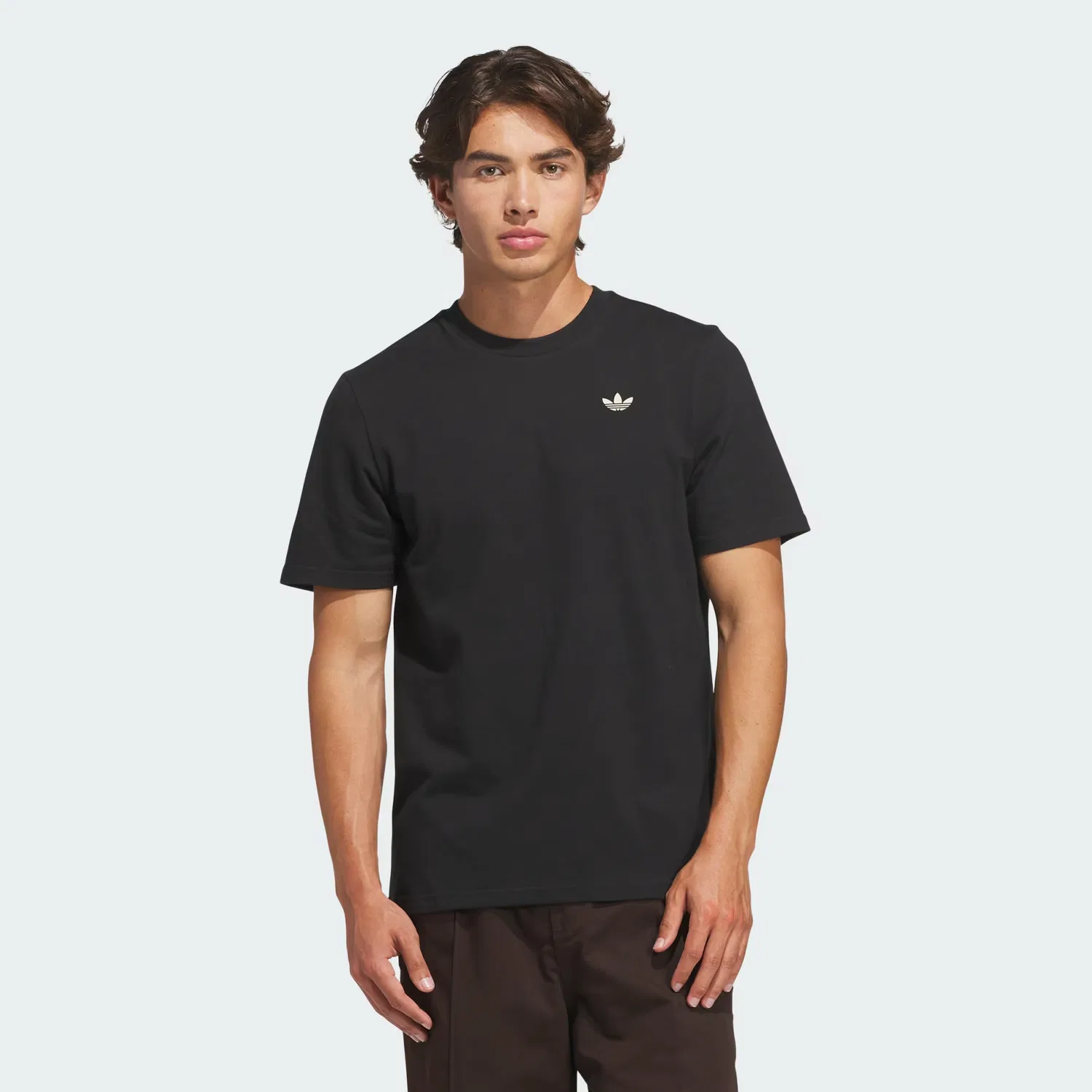 Футболка с камуфляжным принтом Skateboarding Camo Logo Tee Adidas Originals, черный — фото 3