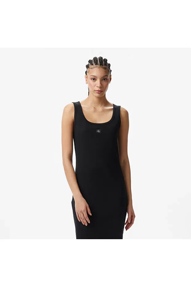 Женское платье с принтом Black Calvin Klein, Black