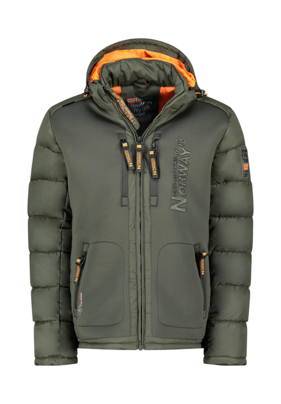 

GEOGRAPHICAL NORWAY Зимняя куртка BEACHWOOD зеленая