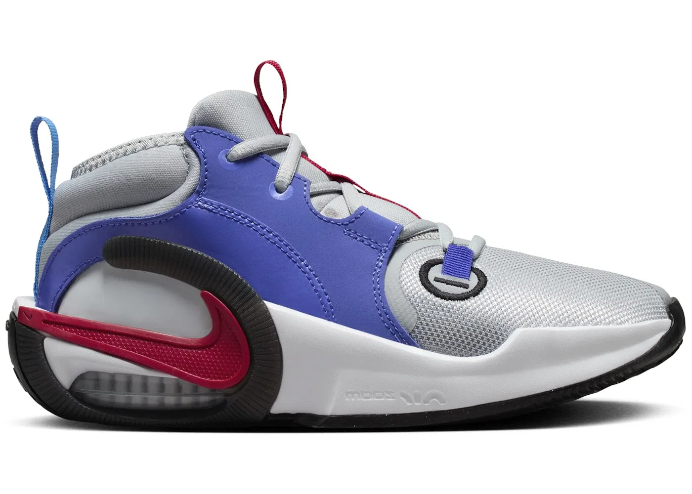 Детские кроссовки для мальчиков с амортизацией Nike Air Zoom Crossover 2 Nike, Wolf Grey/Black/University Blue/Gym Red