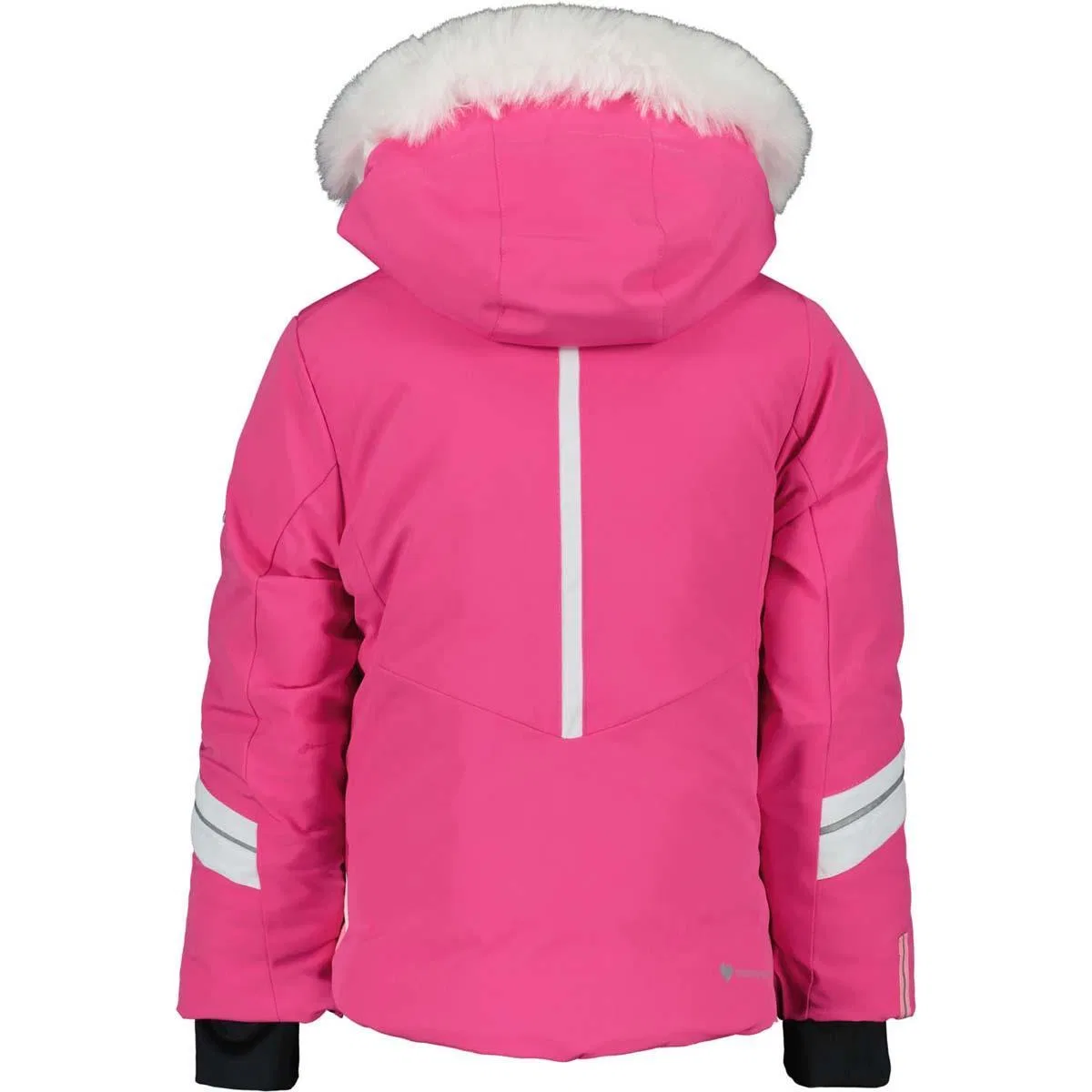 Куртка для девочек с кристаллами Swarovski Cara Mia Obermeyer, Pink Pwr — фото 2