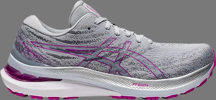 

Кроссовки wmns gel kayano 29 d wide 'piedmont grey orchid' Asics, серый