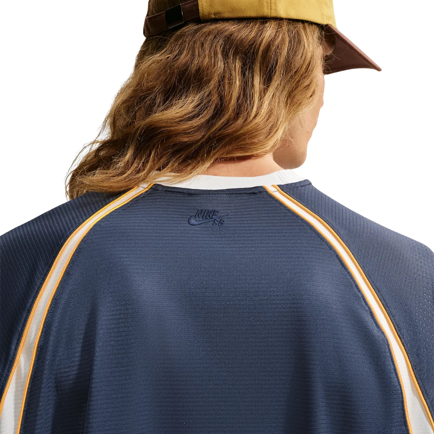 Мужская игровая майка для скейтбординга Yuto Skate Jersey 'Thunder Blue Summit White' Nike, Thunder Blue/Summit White — фото 4
