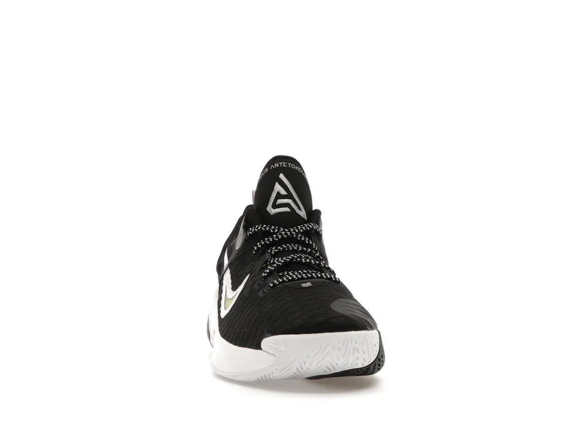 Детские кроссовки для баскетбола Nike Giannis Immortality, Black/White-Wolf Grey-Clear — фото 2