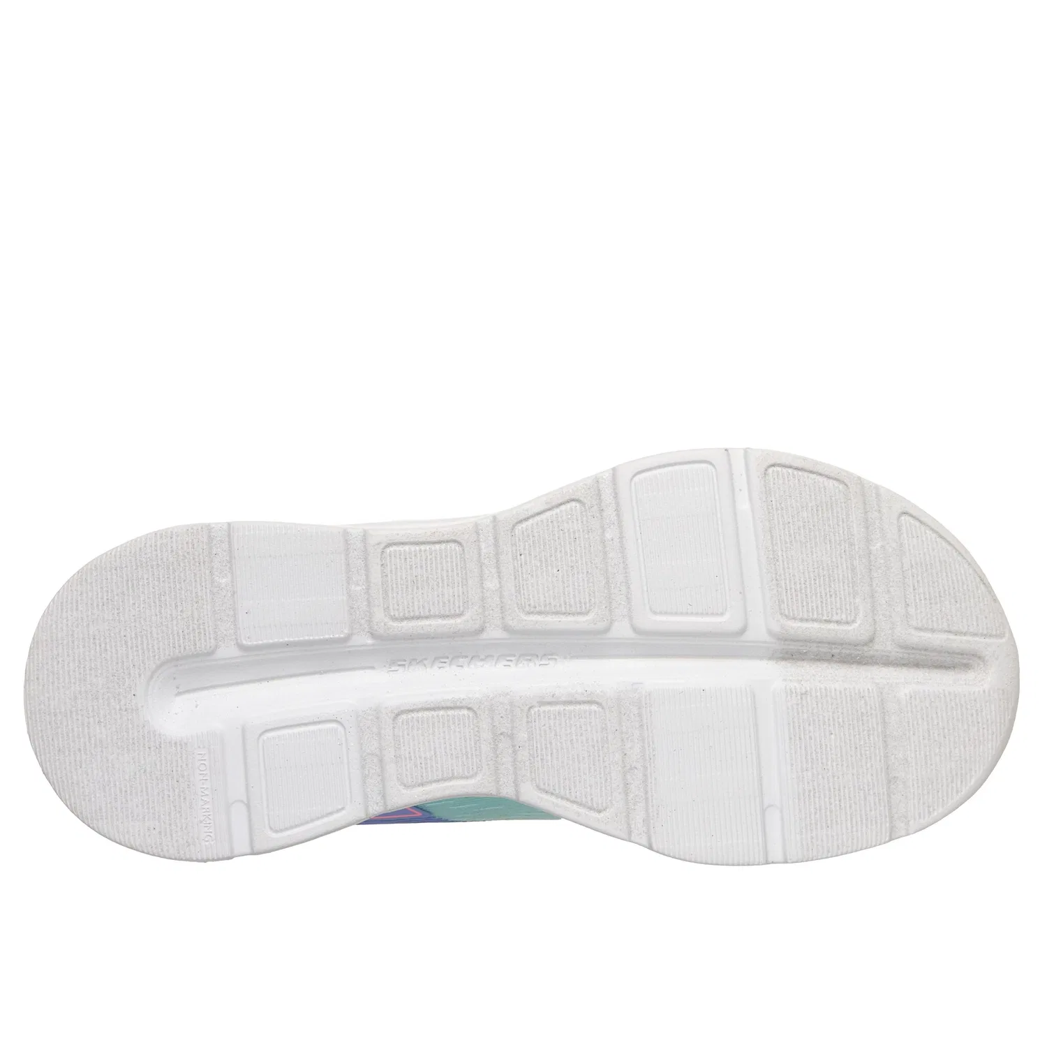 Детские кроссовки с подсветкой Skechers Glide-Step Lights, Light Blue Multi — фото 4