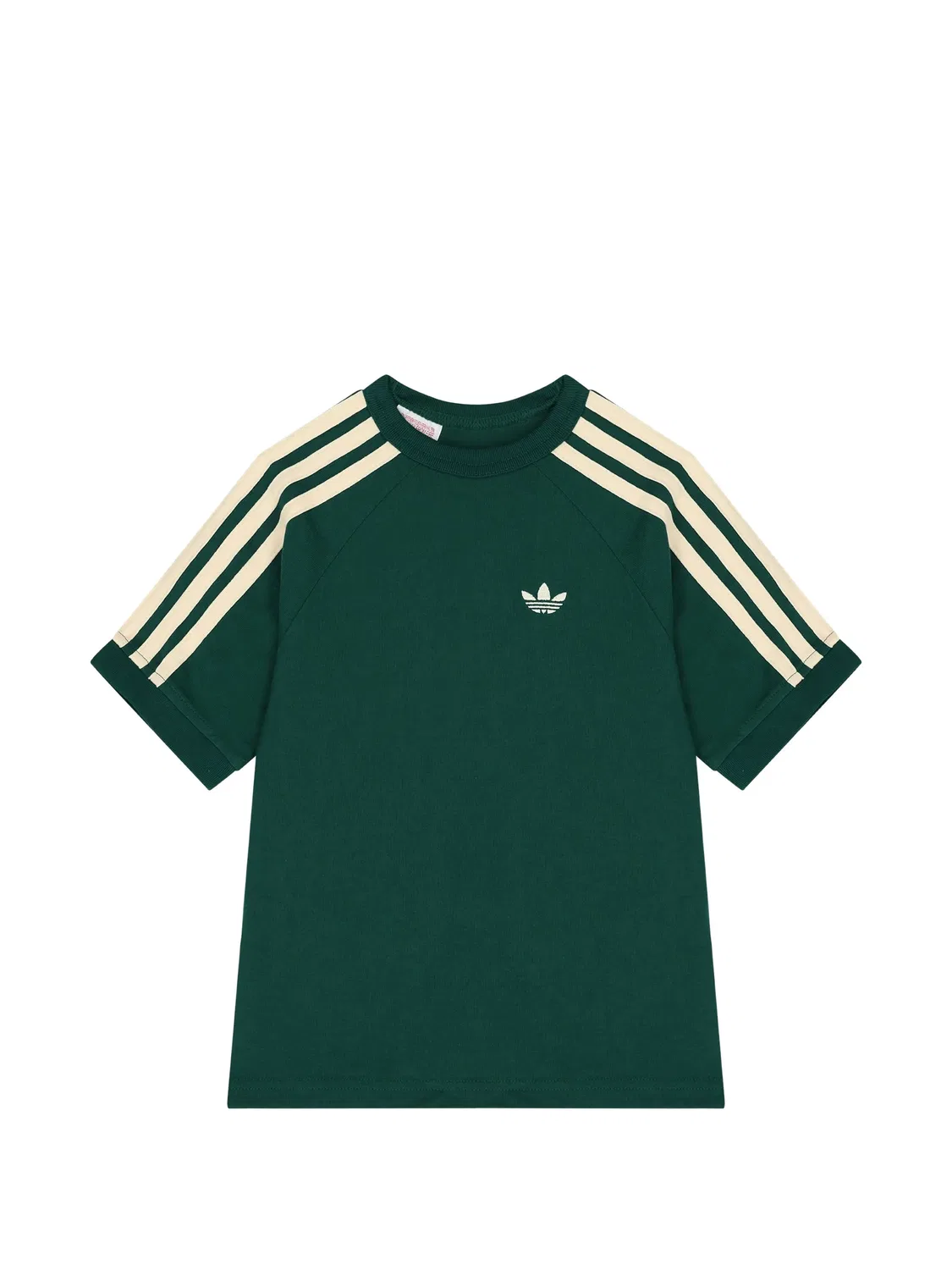 Adidas Комплект с шортами зеленый хлопковый — фото 2