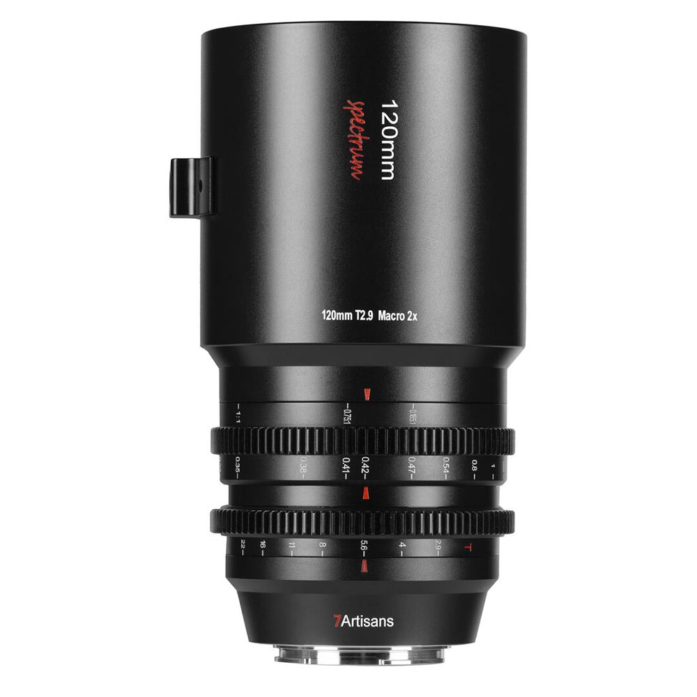 

Кинообъектив 7Artisans 120mm T2.9 Spectrum Macro 2x, Canon RF Mount, черный