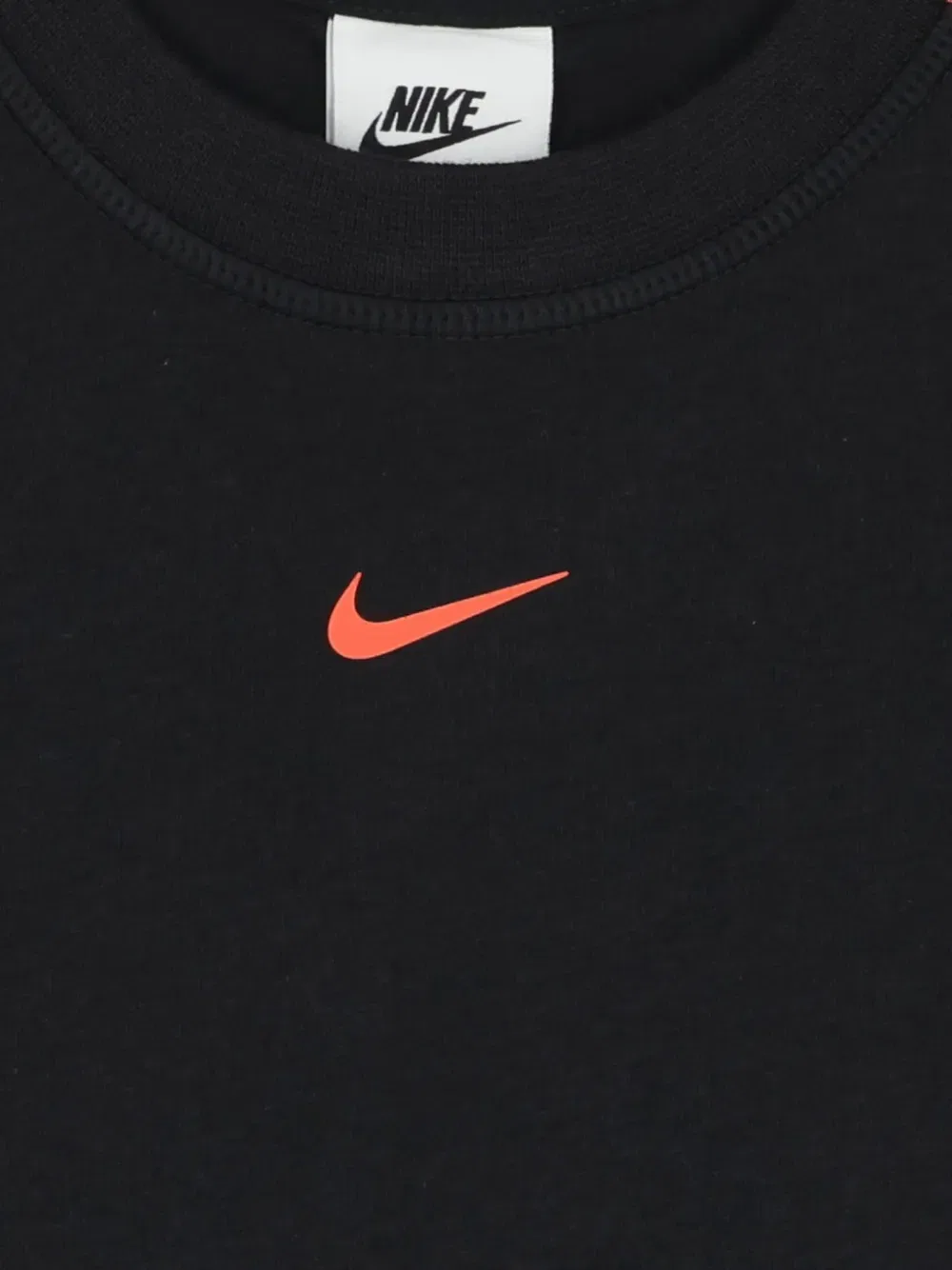 Футболка с логотипом Nike Kids, черный — фото 3