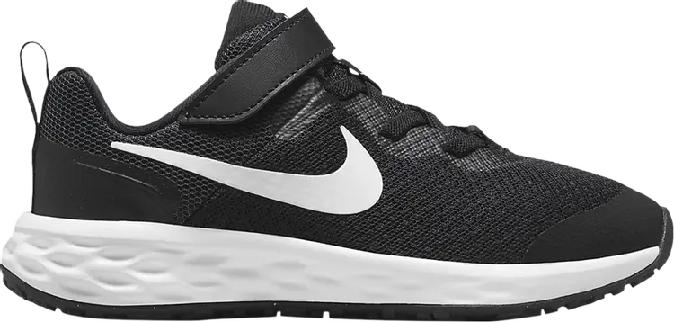 

Кроссовки Nike Revolution 6 PS 'Black White', черный