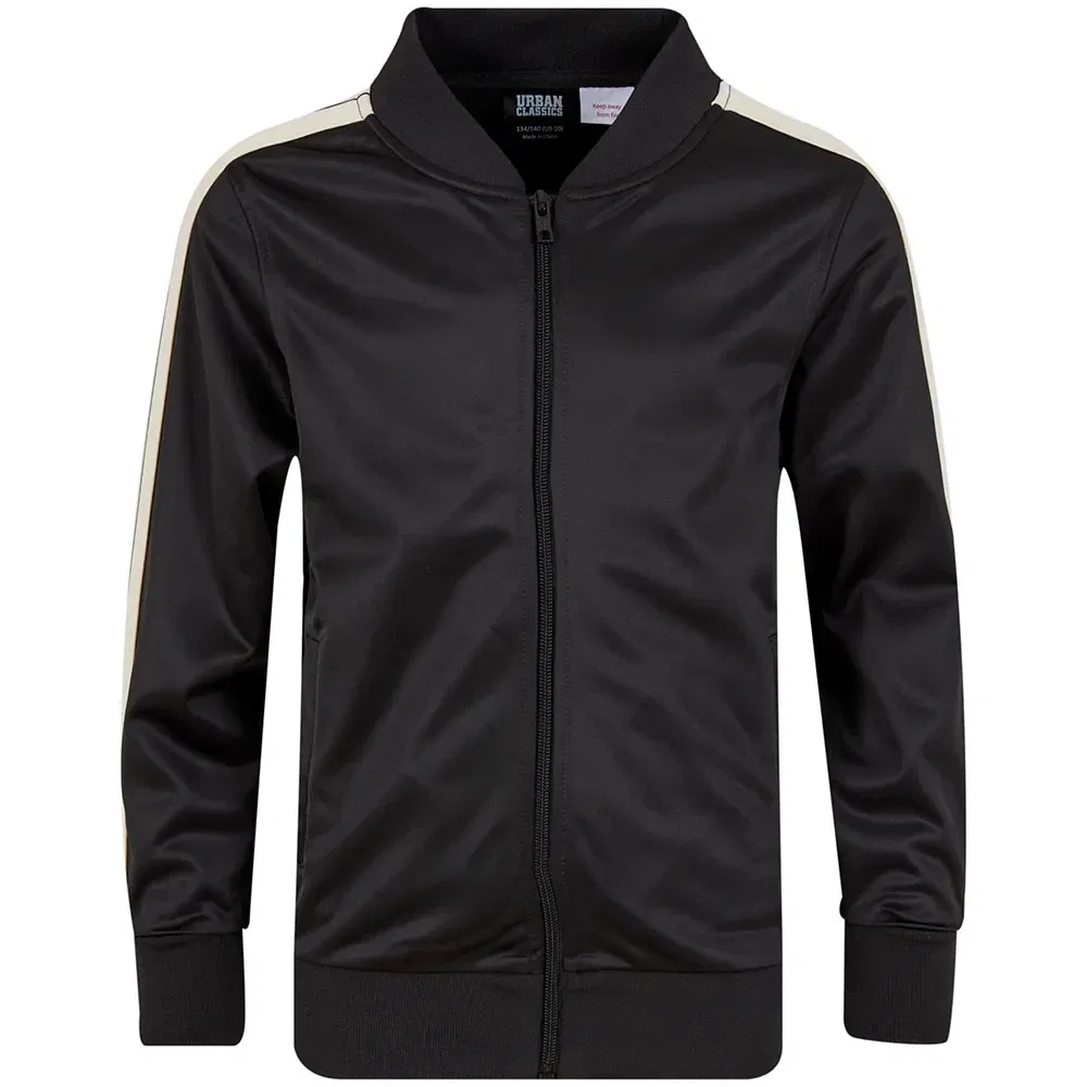 Детская спортивная куртка с принтом UCK7335 Urban classics, Black