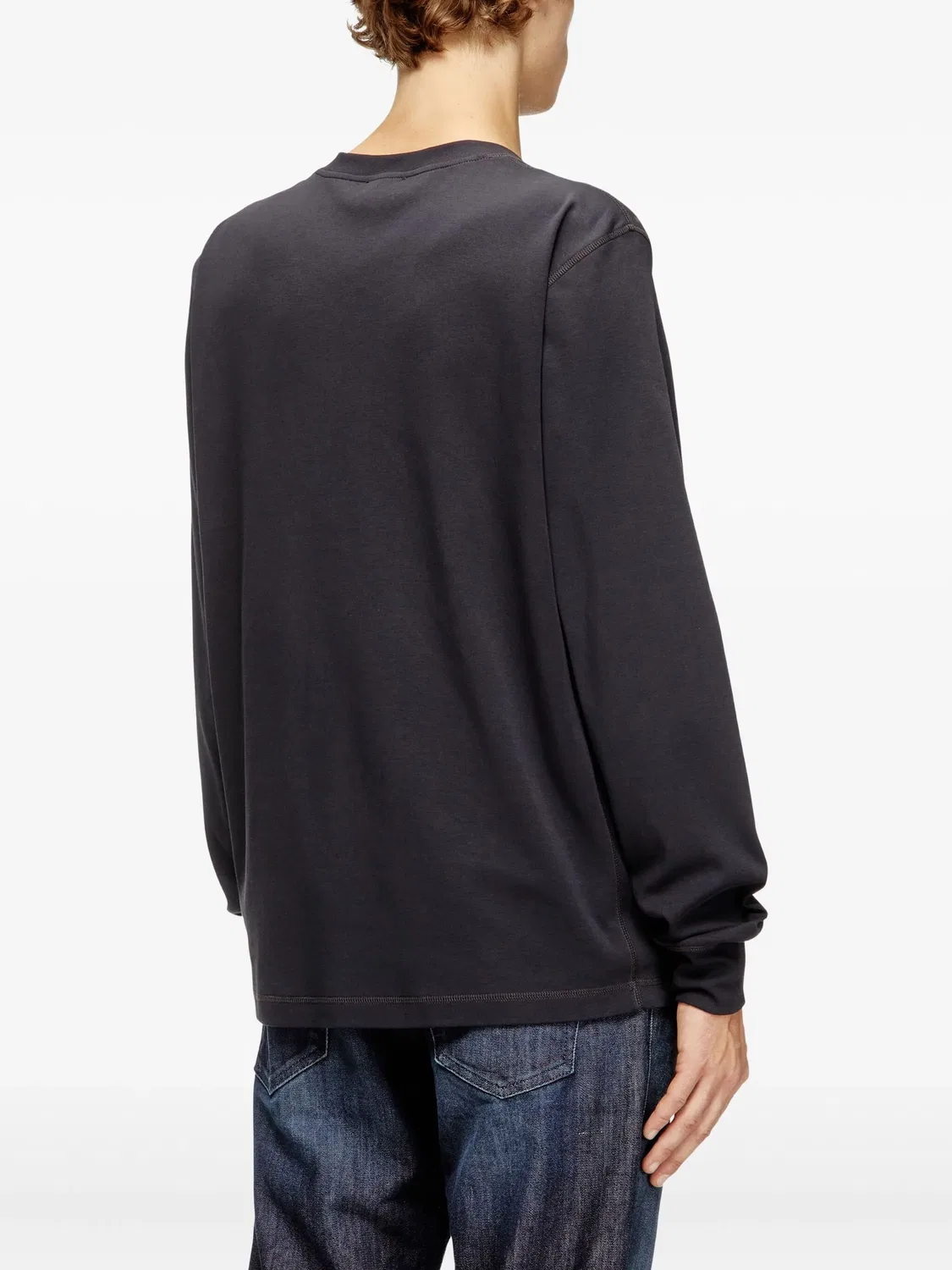 Diesel Футболка с длинным рукавом T-MADJUST серый — фото 3
