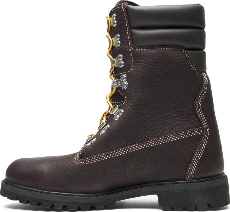Ботинки мужские Timberland Superboot высокие из кожи, темно-коричневый — фото 3