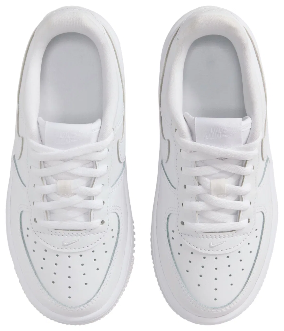 Кроссовки для мальчиков Nike Air Force 1 Low Lace, белый — фото 4