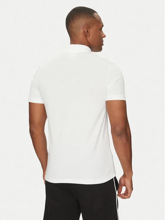 Поло Lacoste Regular Fit, мужское, хлопок, белый — фото 3