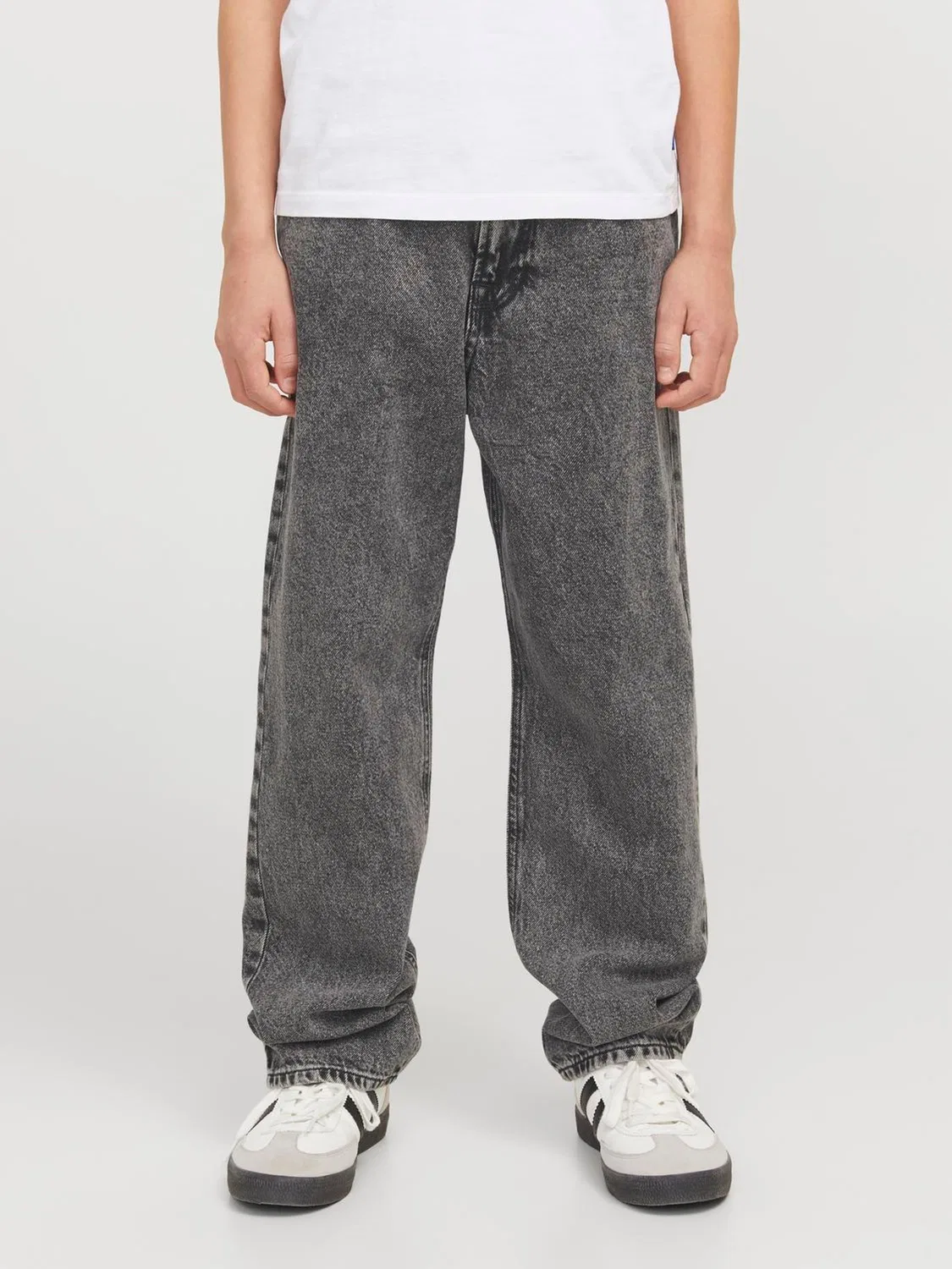 Джинсы свободного кроя Chris JACK & JONES JUNIOR, серый