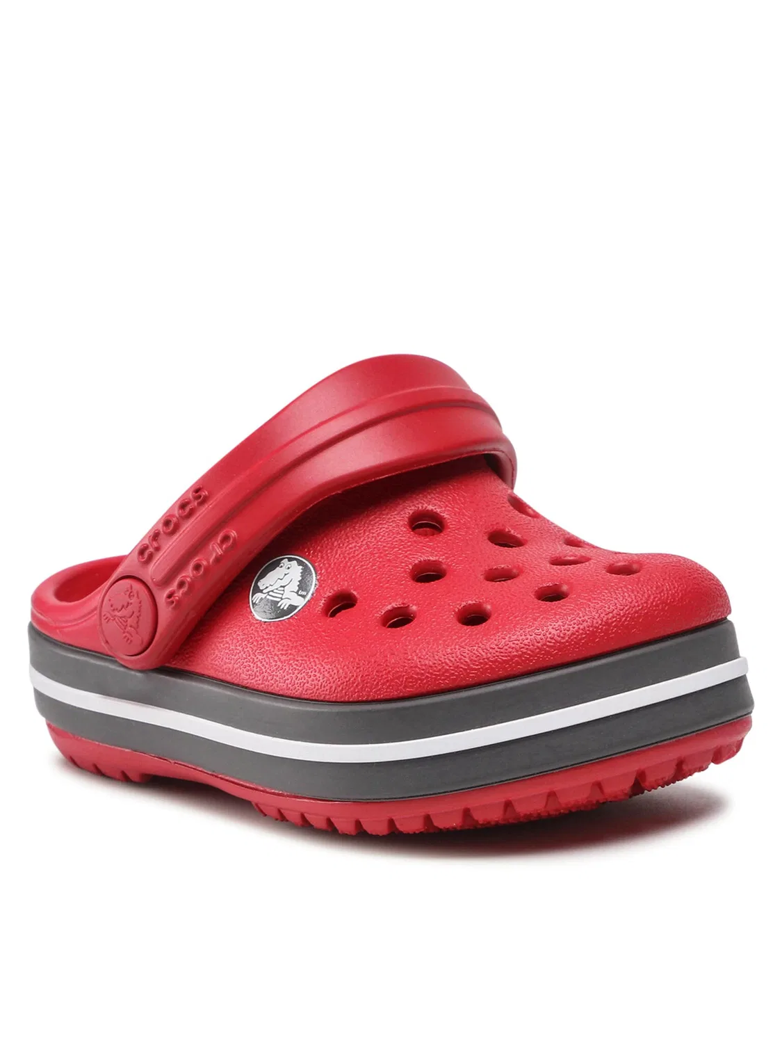 Шлепанцы для мальчика Crocband Clog Crocs, красный — фото 2