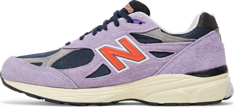 Кроссовки New Balance Teddy Santis x 990v3 Made in USA 'Raw Amethyst', фиолетовый — фото 4