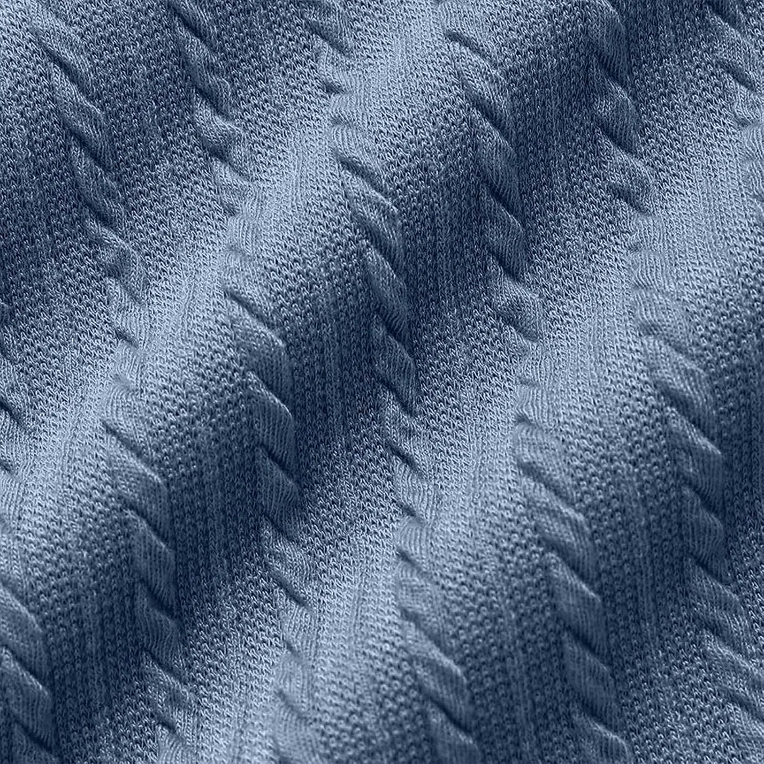 Мужская футболка с длинным рукавом из стрейч-текстуры Generic, Navy — фото 4