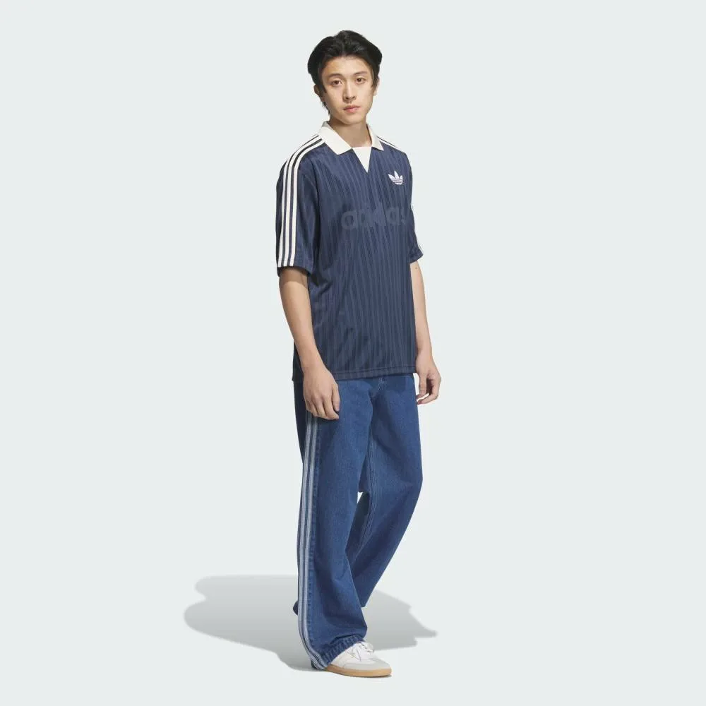 Вратарская футболка с воротником Adidas, blue