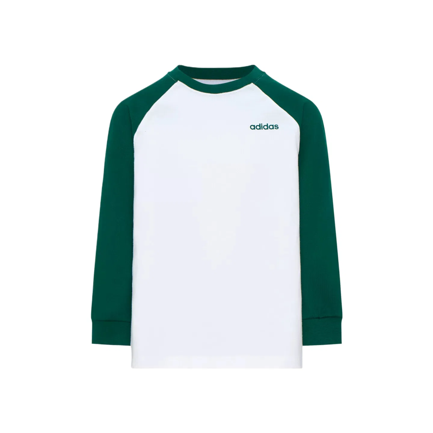 Детская футболка с круглым вырезом Forest Green Adidas