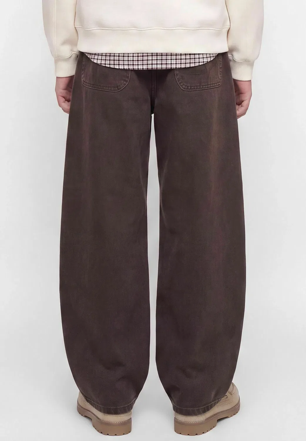 Брюки для мальчиков - свободный крой, джинсы Jack & Jones Junior, Ganache — фото 3