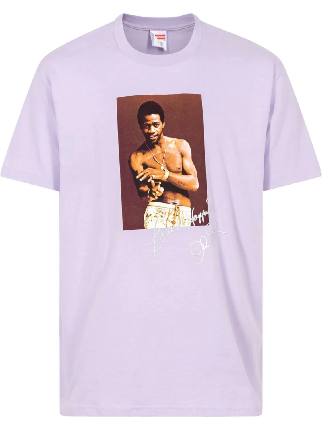 Supreme Футболка Al Green фиолетовая
