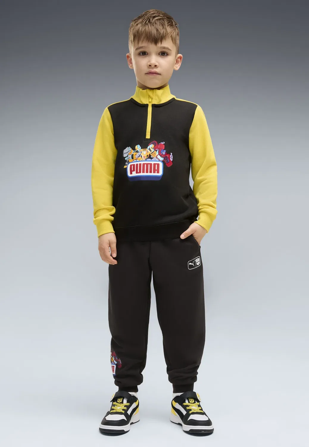 Толстовка с рисунком X Transformers mit reissverschluss bis zum hals - толстовка Puma, Black — фото 3