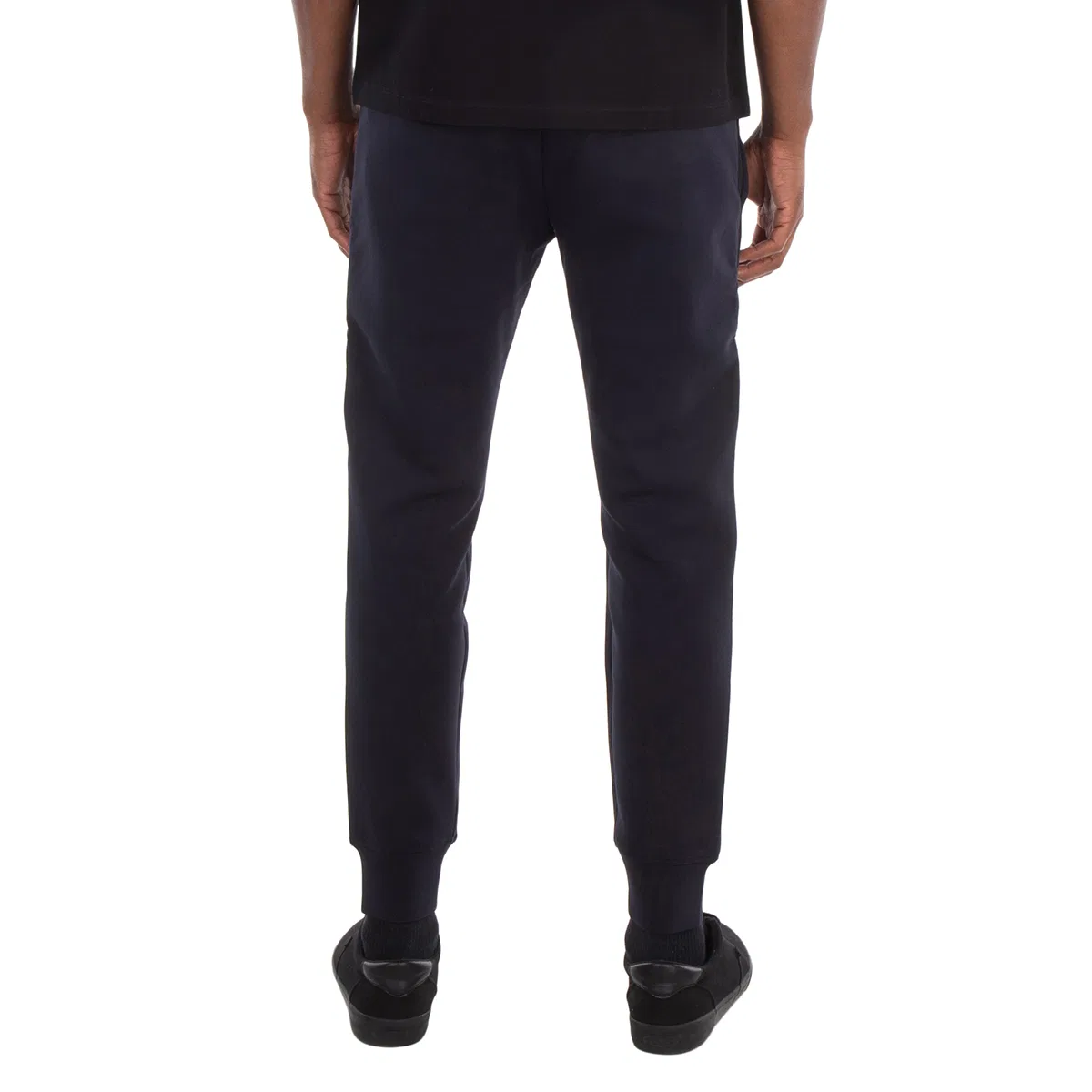 Джоггеры на резинке с кулиской Emporio Armani, Blu Navy — фото 4